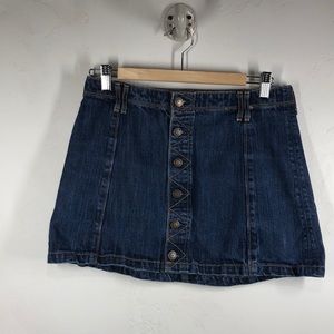 Hollister button down skirt size 27